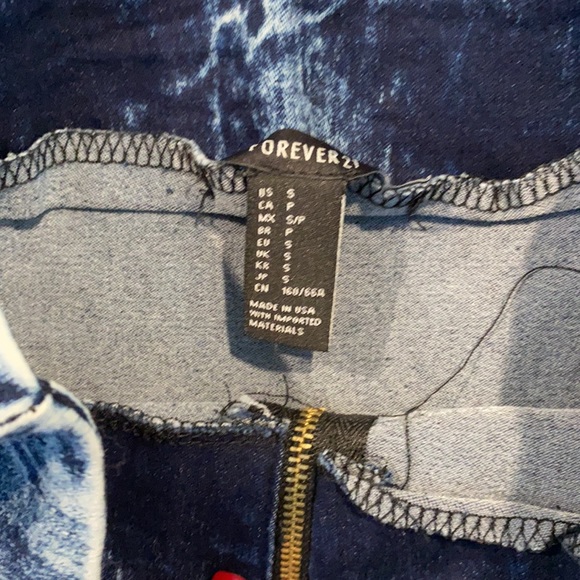 Forever 21 Acid Washed pencil skirt - Picture 5 of 5